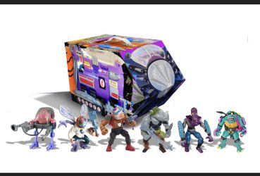 Playmates TMNT 81427 Villain Figures 6 Pack Retro Action Figures Limited Release