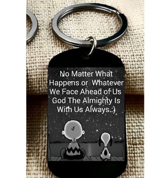 Snoopy Hot Super Cute Keychain Stainless Keychain