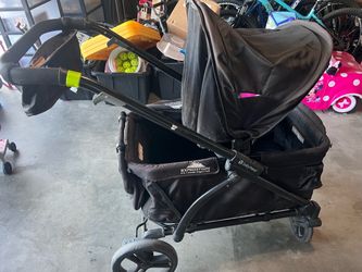 Baby trend 2 seater stroller wagon