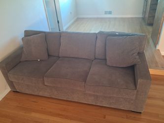 Beautiful gray couch cheap $50