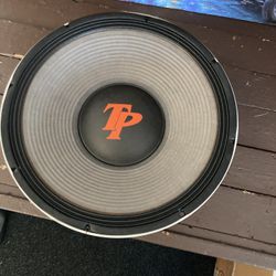 15 inch high-powered PA subwoofer like new