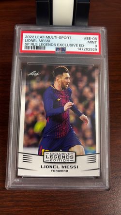 2022 Leaf Multi-Sport Lionel Messi PSA 9 Mint #EE-06