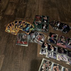 HUGE 2021 PANINI PRIZM NBA LOT   LEBRON/CURRY/ROOKIES/INSERTS 