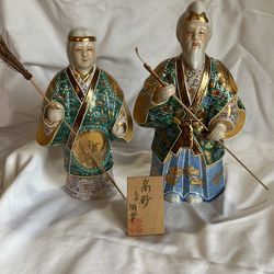 Takasago porcelain couple