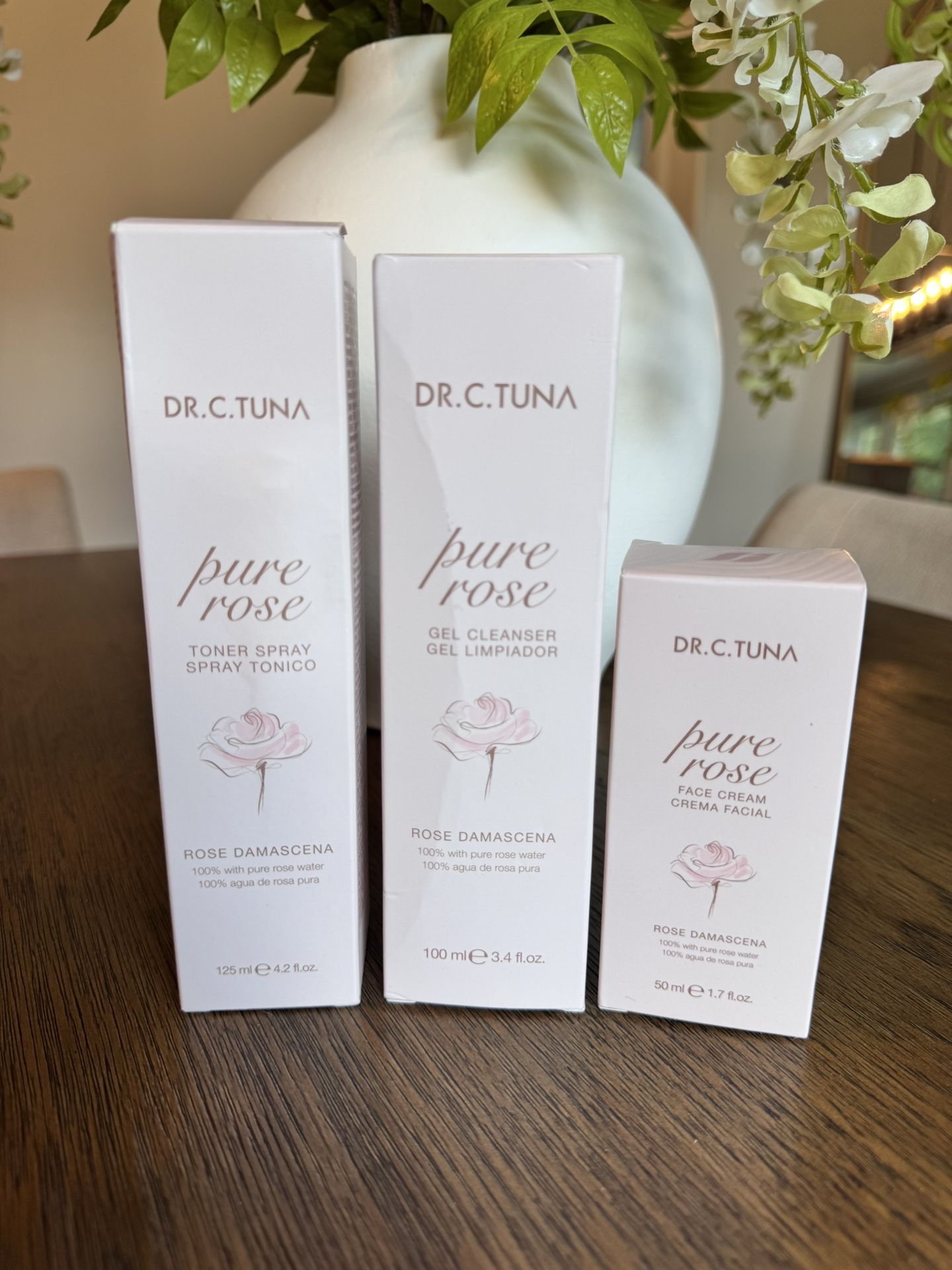 🌹 Pure Rose Skincare Trio 🌹