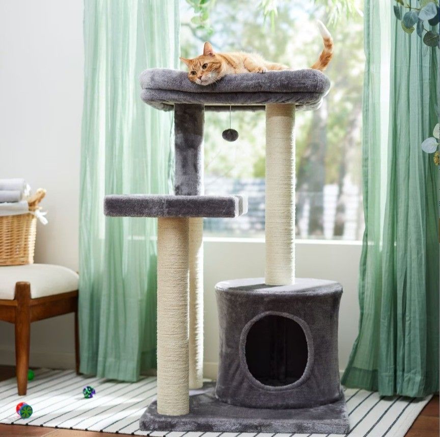 Frisco 42 Inch Cat Tree And Condo
