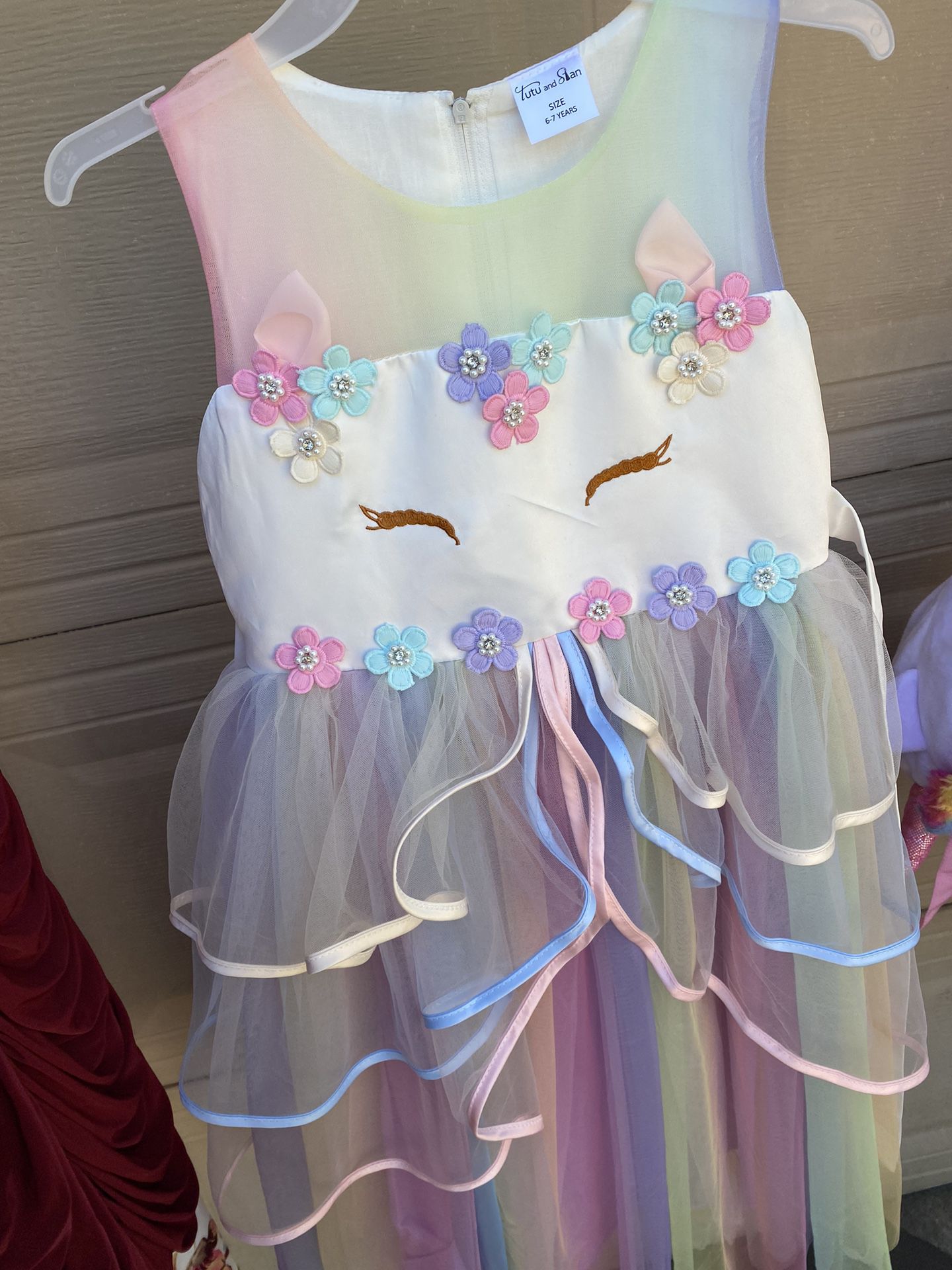 Girls Unicorn Dress