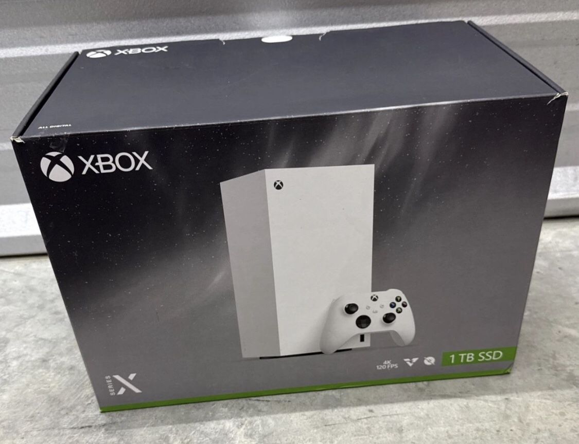 Xbox series x 1Tb white digital console 