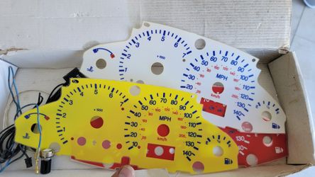 Ford Focus Multicolor Speedometer 