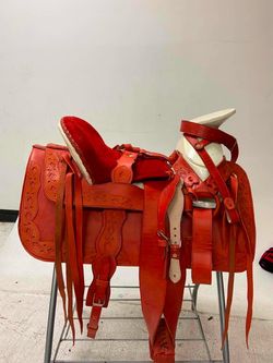 Montura charra de cuero