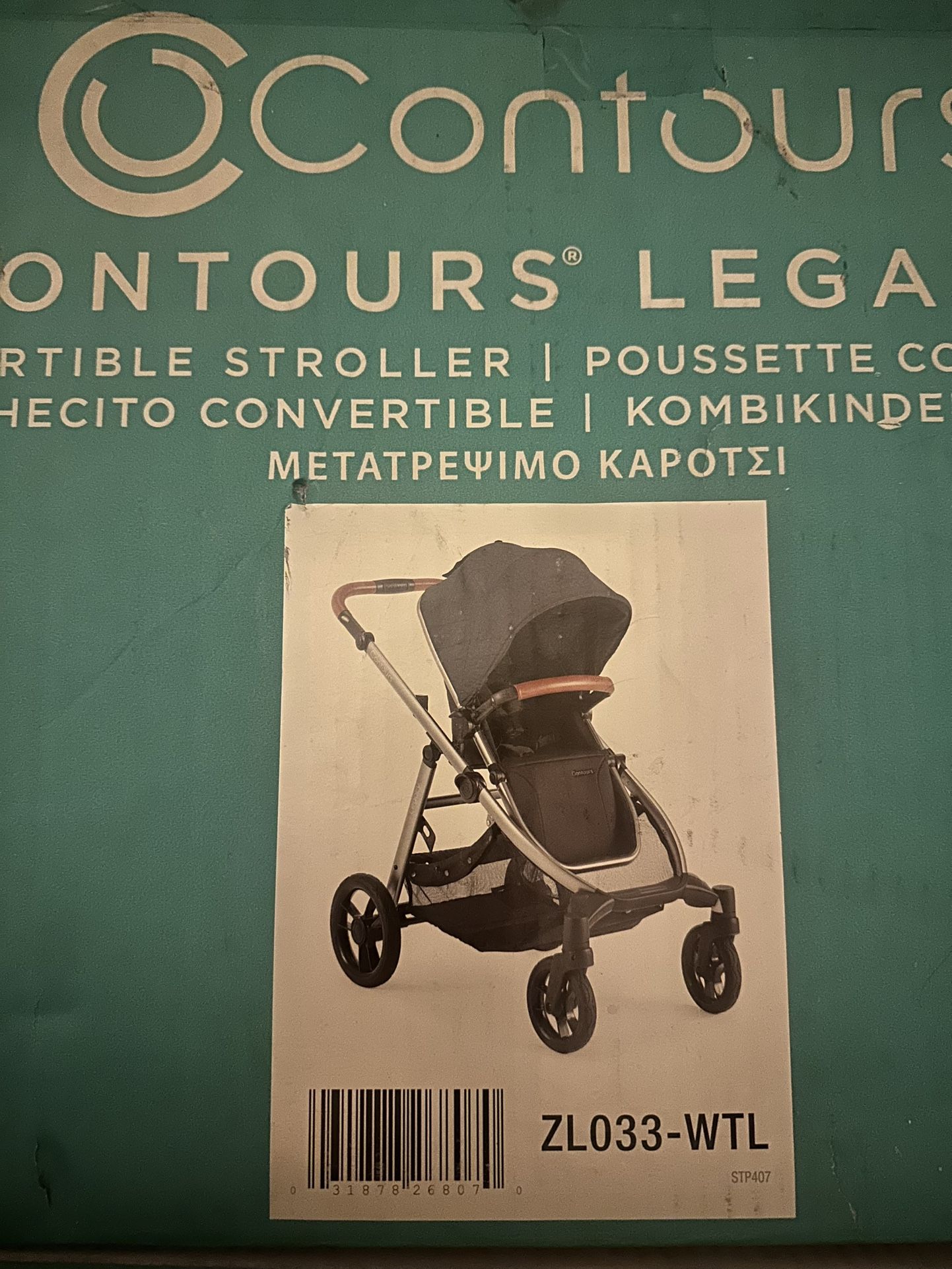 Brand NEW Stroller Contours In The BOX Girl Or Boy Cariola NUEVA Niña Niño