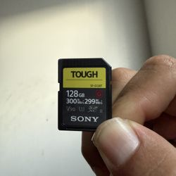 Sony Tough Sd Card 128gb