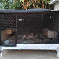 🦜🐦Extra Large Custom Steel Bird Cage 🦜🐦🕊️🦜