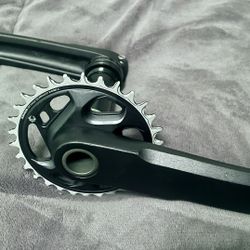 Samox TAM-38 Fat Bike Crankset-175mm;  w/100mm Bottom Bracket and SRAM X-Sync 30T Sprocket