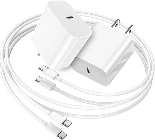 iPhone 15 Charger,20W USB C Fast Charger for iPad Pro 12.9/11 inch,iPad ...