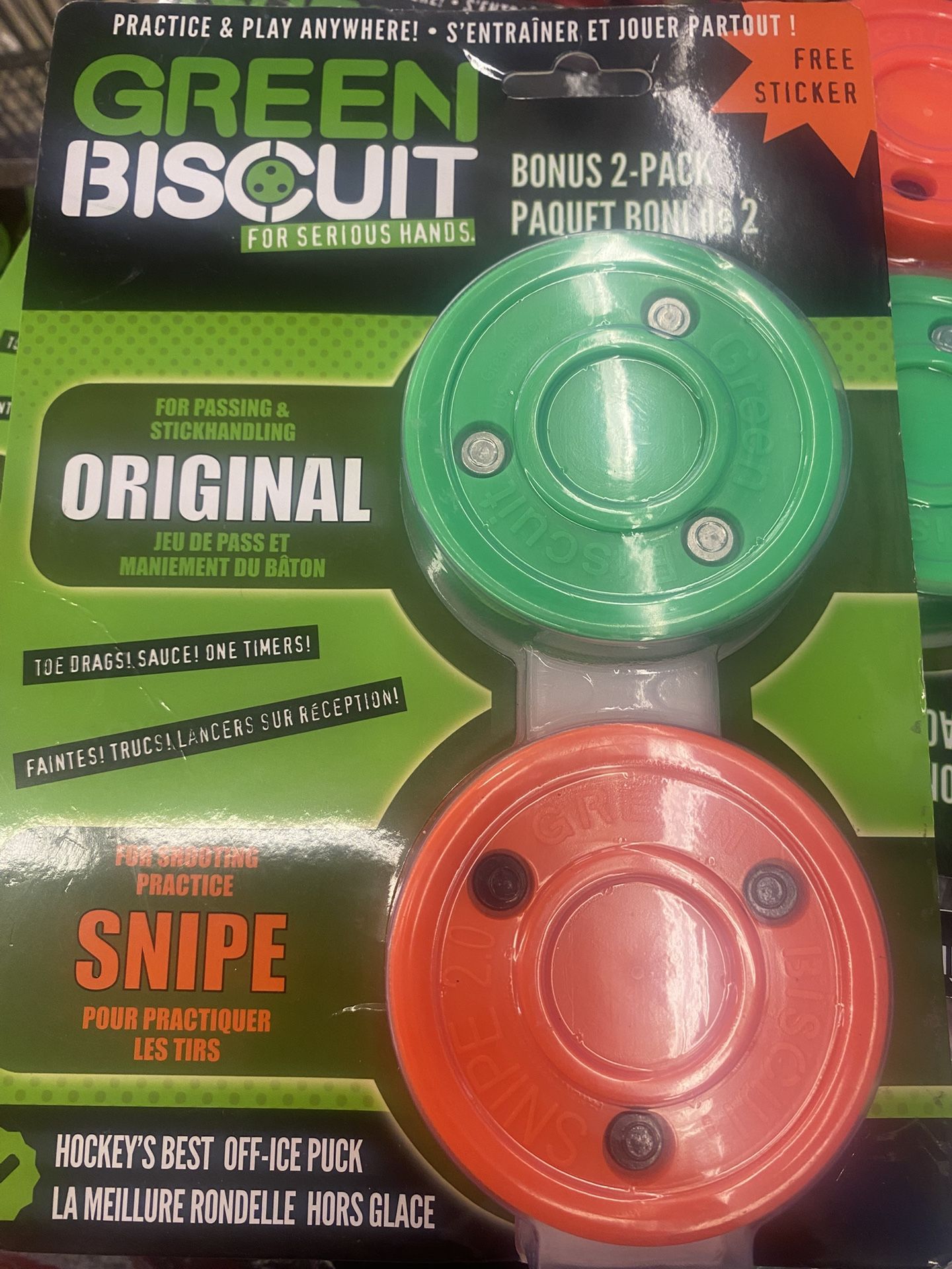 Green Biscuit Brand new
