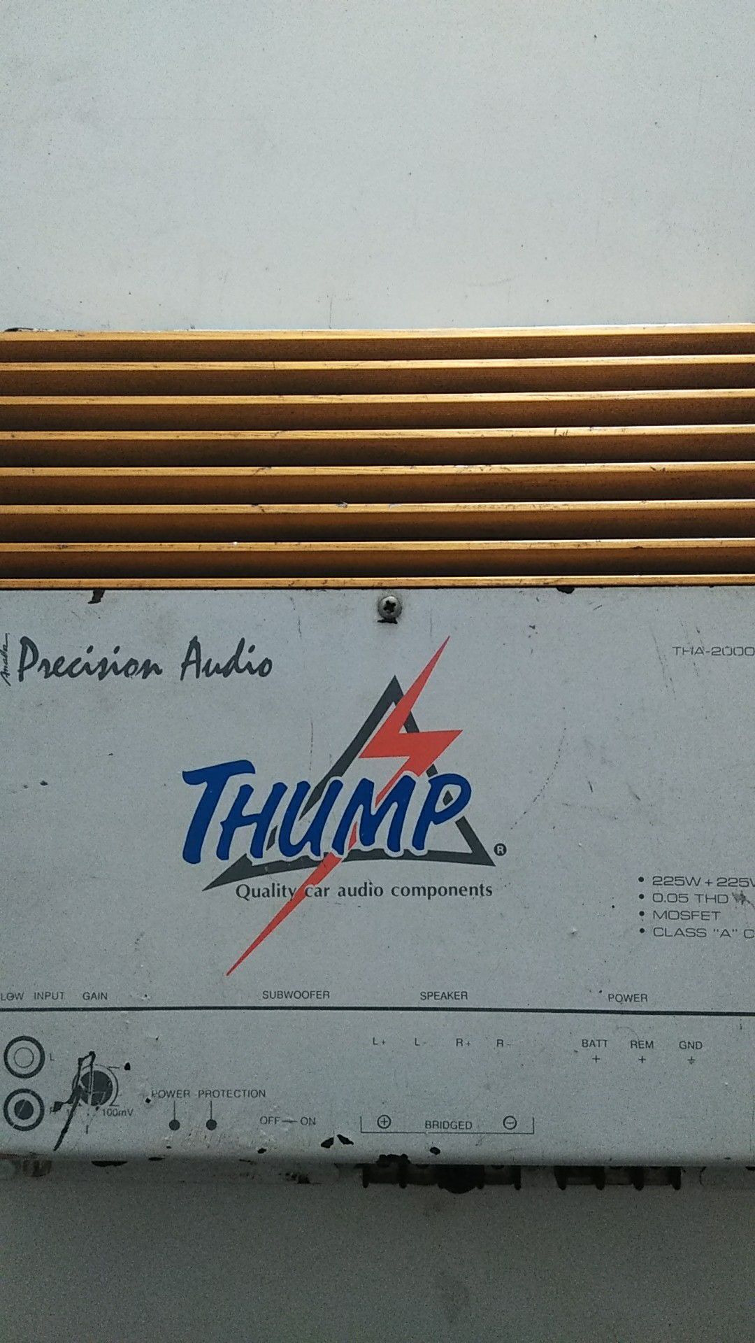 Old school Precision Audio amp