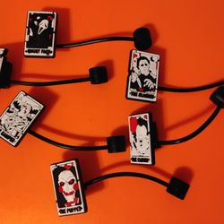 Horror Straw Toppers NEW 
