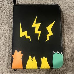 pokémon cards and binder 