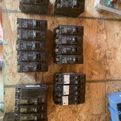 Lots of New Electrical Breakers, Boxes, Plugs, Switches