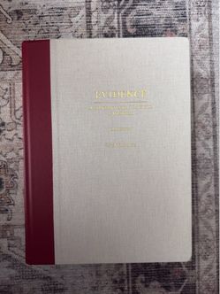 Evidence (2nd Edition) by Pavel Wonsowicz