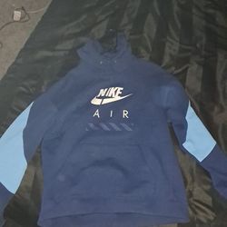 Blue Nike M pullover Sweatshirt 