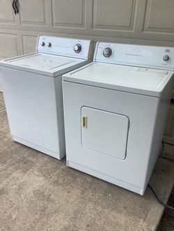 Roper washer and electric dryer set