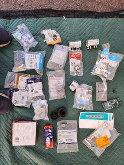 Mixed Lot of Electrical Conduit Fittings and Hardware