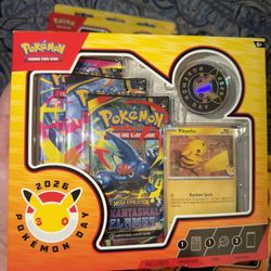 X4 Pokemon Day 2026 Collection Boxes 