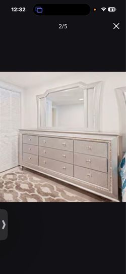 Mirror double dresser