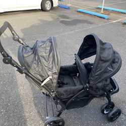 Babyjoy Double Stroller 