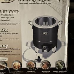 Infrared turkey fryer