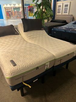 🔥Tempur California split king adjustable set $1499🔥