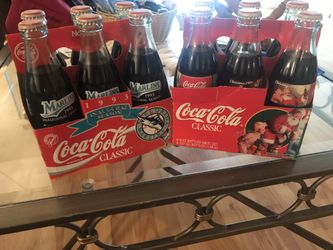 Coke Six Packs Miami Marlins Inaugural Season And Christmas 95 Collectors Edition