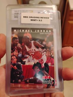 1992  Skybox Michael Jordan Game Strategy #39 Mint 9.5