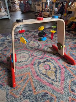 Wood Wooden Activity Gym Baby Toy Arch by Ikea IKEA