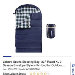 Leisure Sports Sleeping Bag