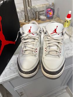 Jordan 3 White Cement Reimagined - Used - Box Included