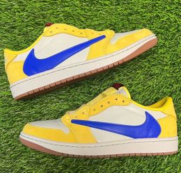Travis Scott Canary Jordan 1 Low