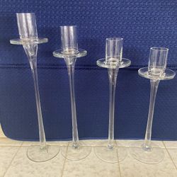 Set Of 4 Candle Stick Holders 