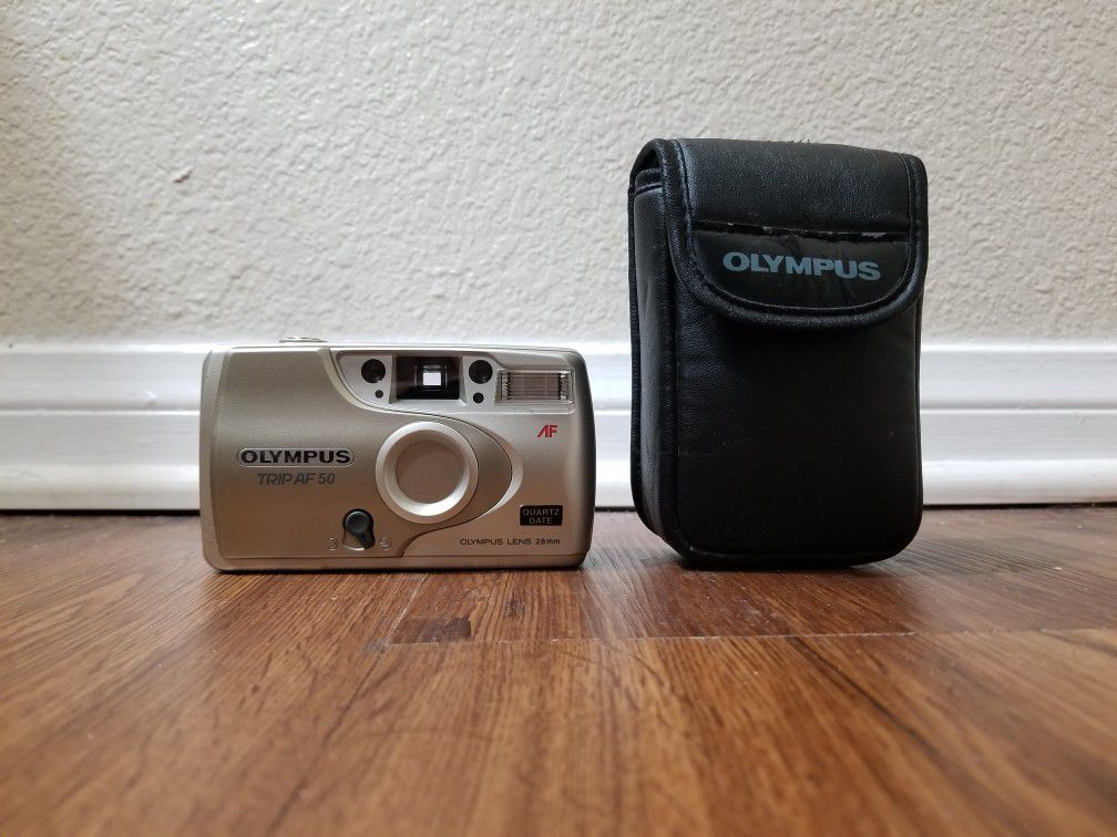 Olympus trip af 50 film camera