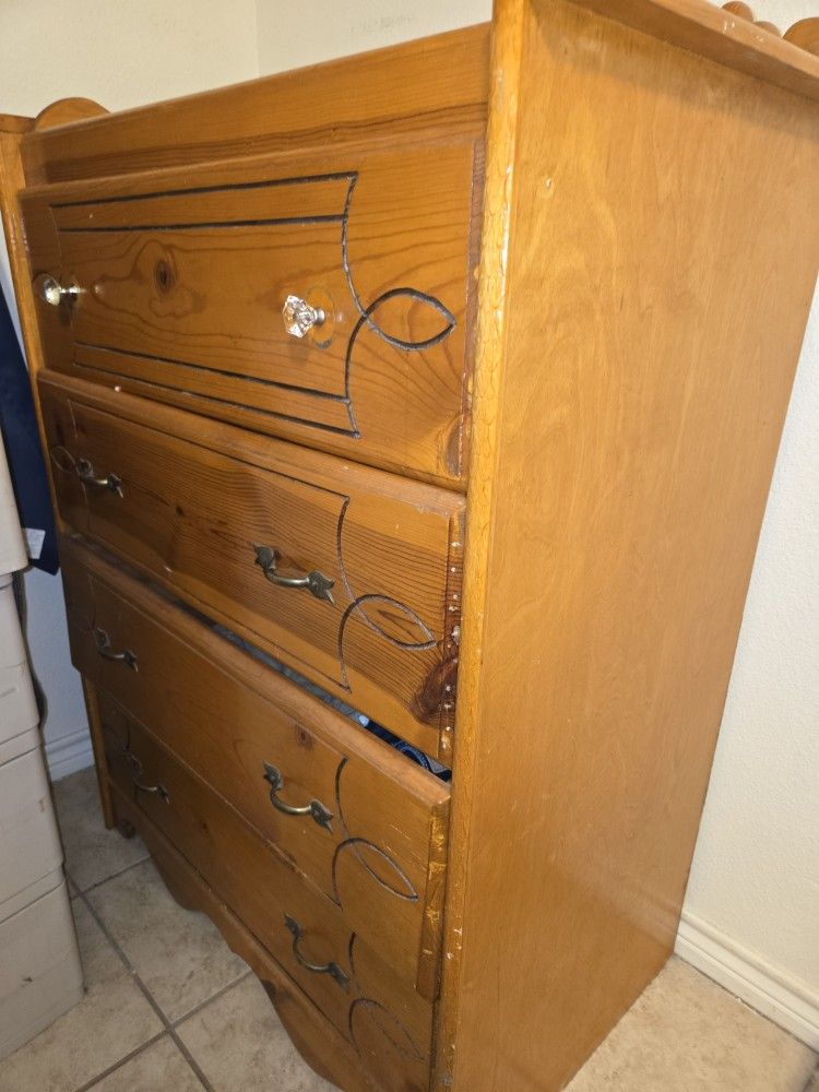 Used Wooden Dresser