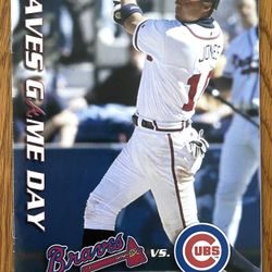 2004 Atlanta Braves Vs.Chicago Cubs Schedule April 9,10 & 11th