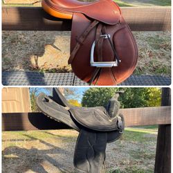 English And Western Saddle