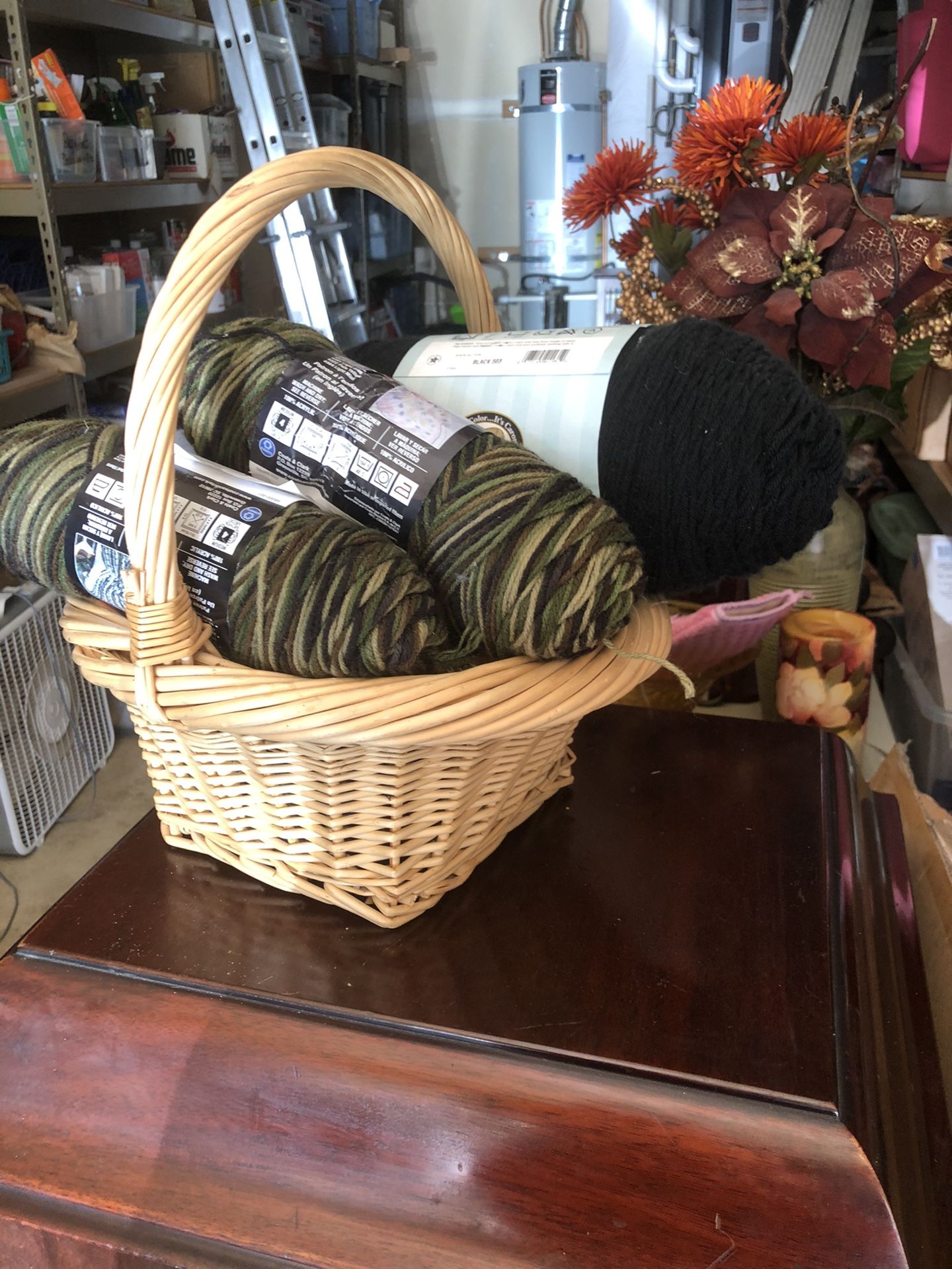 Basket of Yarn