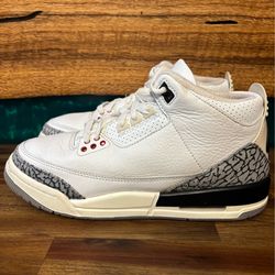 Jordan 3 Retro White Cement Reimagined (GS) 6Y/W7