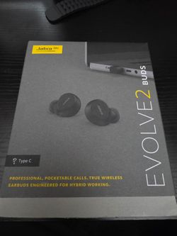 JABRA EVOLVE 2 [WIRELESS EARBUDS]