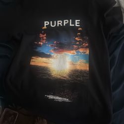 Black Purple Shirt 