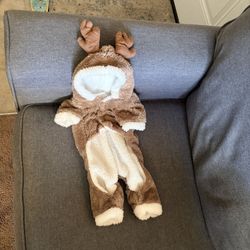 One Piece Dog Reindeer Costume