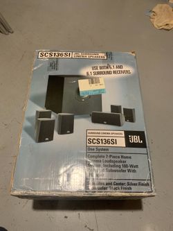 JBL SCS136SI home theater speaker s